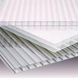 Sunroof Twin Wall Multiwall Polycarbonate Hollow Sheet Customized