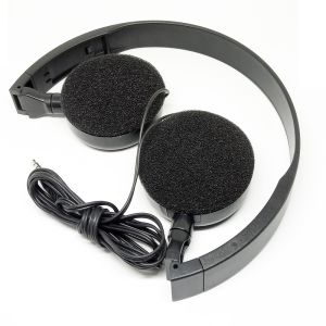 30mm Speaker Aviation Computer Headset Airline Noise Cancelling Headphones Sensitivity 104±10%DB Headband Style Gold