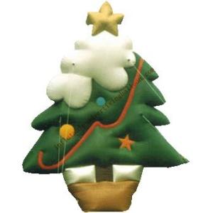 China Yellow Star Custom Shaped Balloons / Inflatable Christmas Tree For Celebration on sale