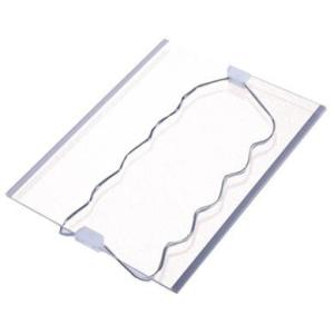 Encapsulated toughened tempered glass shelf for refrigerator shelf