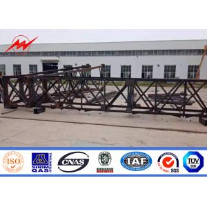 Ngcp Support Burial Mono Pole Tower Hot Dip Galvanization