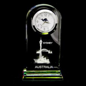 Fancy crystal watches desk watch size shape and logo are custiomized