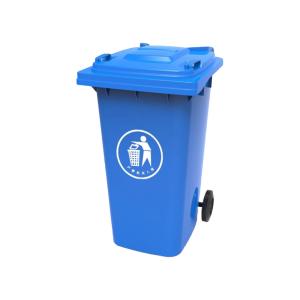 hdpe plastic bins 120l Plastic rectangular outdoor garbage cans with lids and