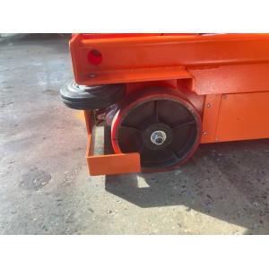 Self Propelled Mobile Lift Table 1100lbs Full Eletric Lifting With 24 DC