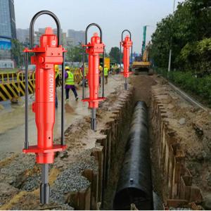China Portable Petrol Hydraulic Fence Post Driver Gasoline Post Driver on sale