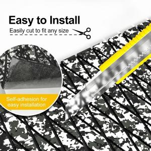 EVA Boat Flooring for Customized Marine Decking in Camouflage Brushed Grooved