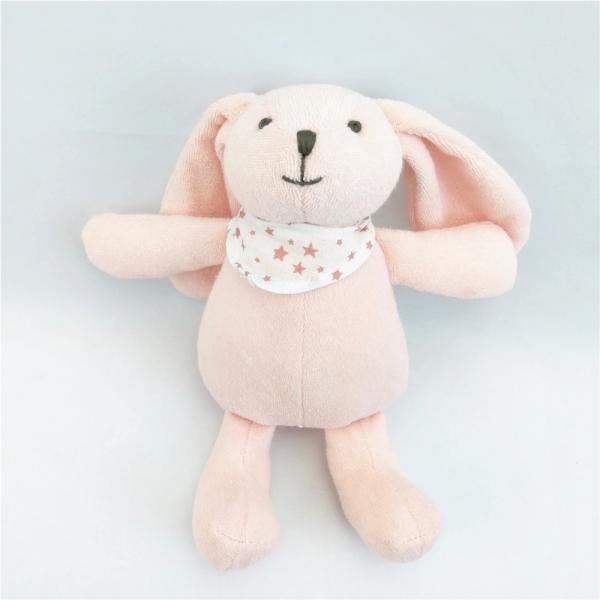 ODM OEM Custom EN71 Plush Bunny Toy Stuffed Clothed Rabbit Cartoon Plush Soft