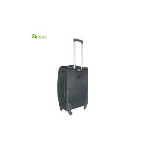 Factory Price Spinner wheels suitcase Soft Sided Luggage with two front pockets