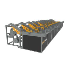 380V 50HZ 3P Steel Bar Rebar Feeder Machine 12*2.8*1.6m