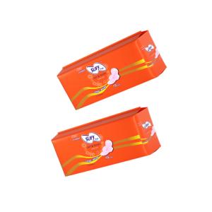 Breathable PE Backsheet Winged Sanitary Napkin With Excellent Absorbency