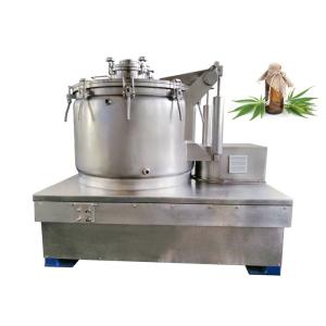 GMP Grade Batch Type Centriufge Cannabis Hemp Oil Extraction Machine