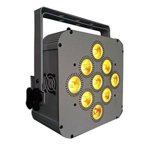 Black Box Led Mini Flat Par Light 15W 9PCS RGBWA 5in1 For Stage Decoration