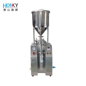 Cheap 50w 12ml Gel Syringe Paste Filling Machine With High Precision Ceramic Pump for sale