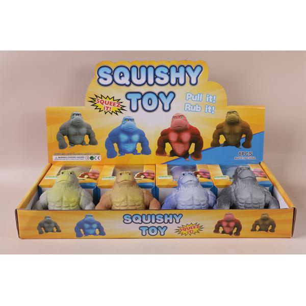 Children's Pinch Toy Gorilla Vent Pinch Slow Rebound Toy Decompression Sand Molding Soft Glue