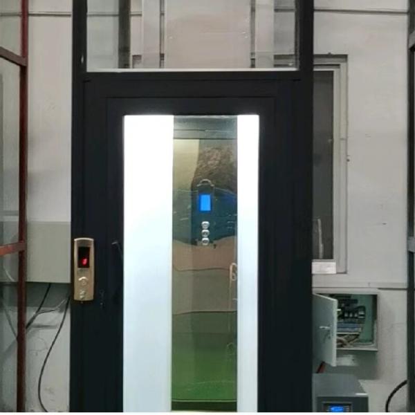Quality 5-Stop Pitless Hydraulic Passenger Lift with Stainless-Steel Cabin wholesale