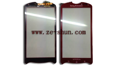 Scratchproof Red Replacement Touch Screens For Sony Ericsson MK16