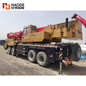 China Used 2021 Sany 55t Truck Crane Second Hand Mobile Crane