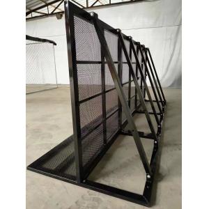 Folding 1x1M Welded Crowd Control Fence Barrier For Music Festival