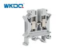 JUK 6N Din Rail Mounted Terminal Block Connector , Quick Connect Terminal Block
