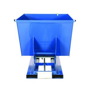 Forklift Tipper Bin Trash Waste Scrap Steel Self-dumping Hopper