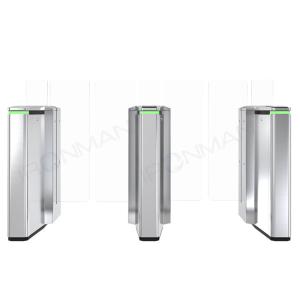 Security Sliding Gate Turnstile Low Noise Space Saving High Efficiency