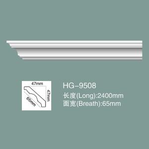 Cheap Ceiling Cornice Cornice Moulding HG-9508 for sale