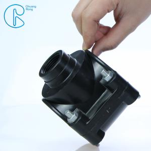 25 - 250 Mm PP Compression Fitting PN16 Pp Clamp Saddle High Stability