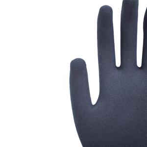 Lightweight Landscape Print Gloves Unisex Fit 15g Knit Latex Palm For Garden Diy