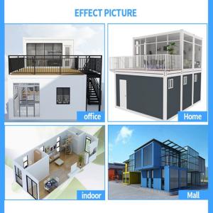 Light Steel Structure Frame Expandable Container Home for Office and Living
