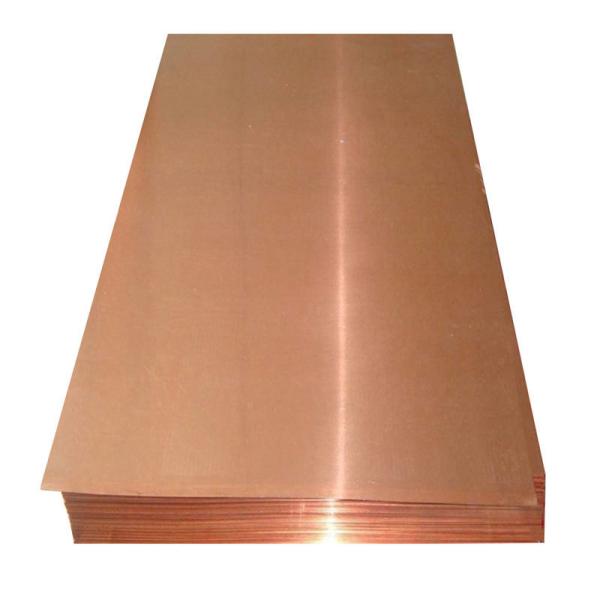 Quality DIN ISO JIS 99.9 Pure Copper Sheet C11000 C10100 C10200 Material wholesale