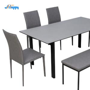 1650*850mm Modern cut to size Ceramic top Dining Table, K/D, fixed type