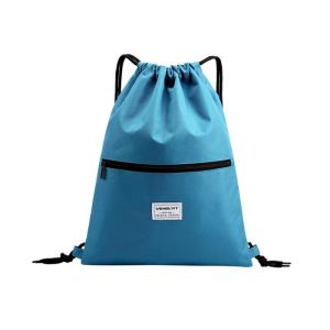 Personalized String Backpack , Water Repellent Unisex Drawstring Sports Bag