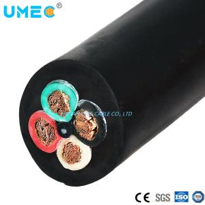 China Overhead Range of Application 3 Core Flexible Rubber Insulation Power Electrical Cable on sale