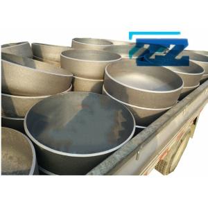 Pipe Cap PE Schedule 40 Pipe Fittings , Butt Weld DN850 ASTM A420 WPL6 Fittings