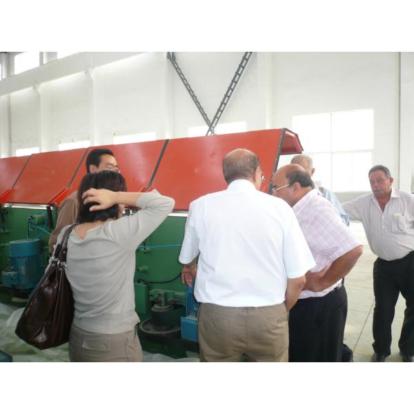 Ceramic Coated High Speed Wire Drawing Machine AC Frequency Control Energy Saving