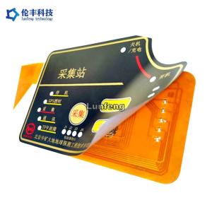 Cheap Polyester Custom Membrane Switch Pad For Detecting Instrument for sale