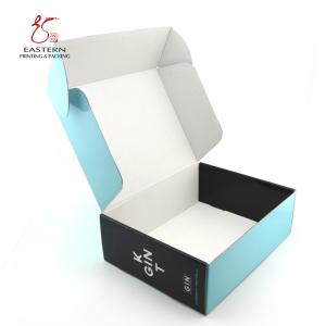 E Flute Tuck Top Corrugated Packaging Box Recyclable Embossing