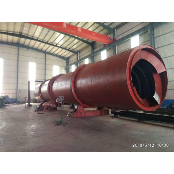 Quality Wood Rotary Drum Dryer Indirect Heating Method Small Sawdust Dryer wholesale