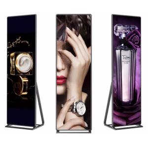 Floor Standing LED Mirror Screen Digital Signage Full Color Waterproof Display