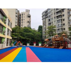 Custom Thickness EPDM Rubber Running Track With Excellent Flexibility Slip
