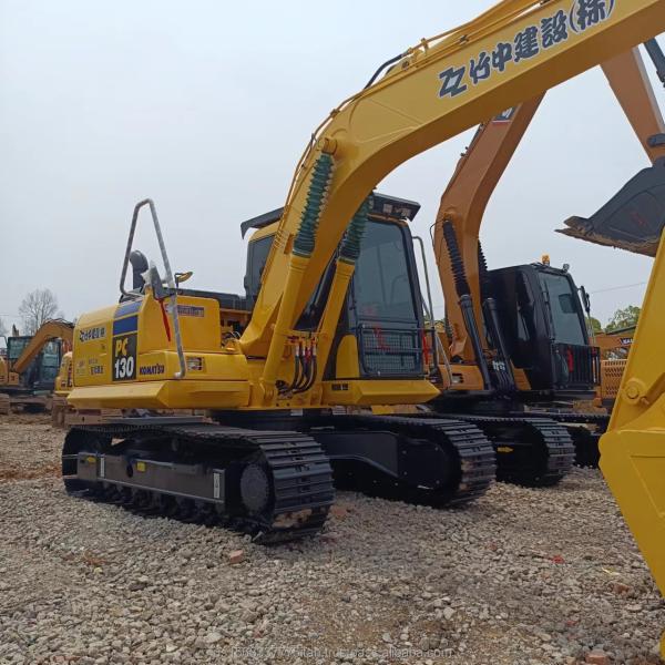 Original Japan Komatsu PC130 Excavator with 0.48M³ Bucket Capacity and Low Working Hours