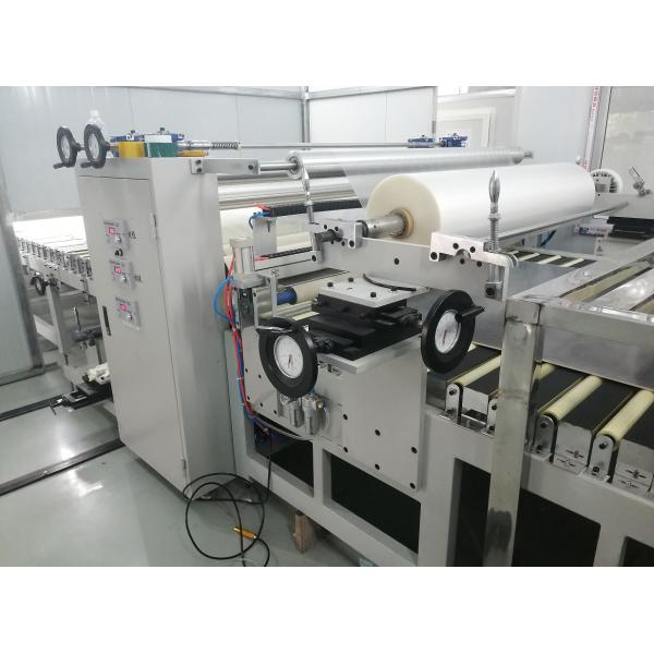 Quality High Speed Automatic Rewinding Film Laminating Machine  PLC Control wholesale