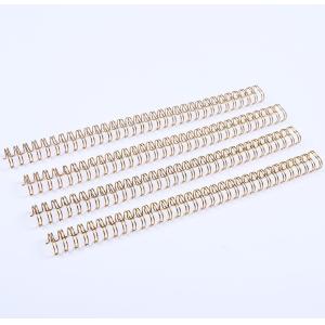 1.25 Inch 23 Loops Metal Double Loop Binding Spiral Book Use Dia31.8mm