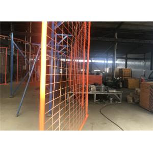 2100mm*3300mm temporary construction fencing panels OD 32mm x 2.0mm Mesh 60mm x