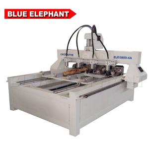 ELE 0809 multi head cnc woodworking router machine with YAKO driver with CE