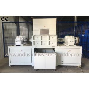 China Horizontal Small Water Bottle Shredder , Plastic Bottle Crusher Machine on sale