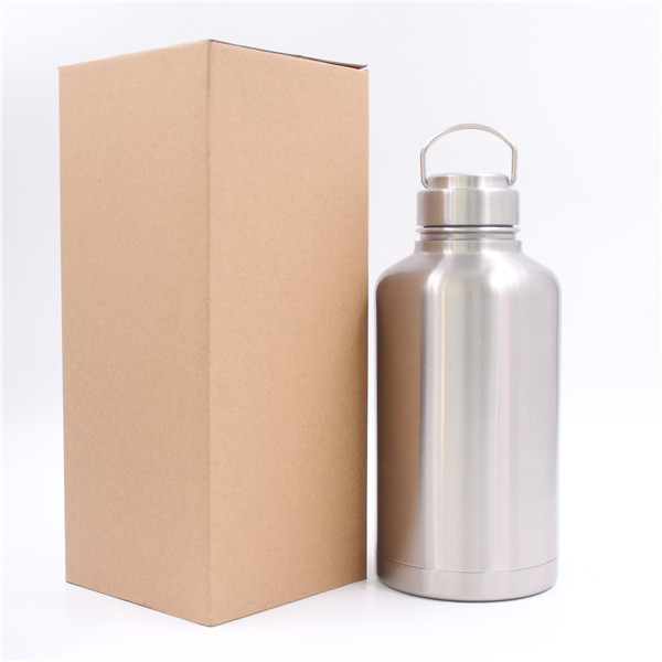 Wide Mouth 1.89L Vacuum Insulated Growlers Sport Use