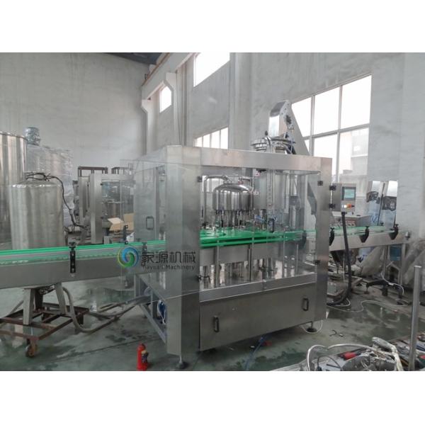 3000 BPH Water Glass Bottle Filling Machine With Twist off Cap , Hot Filling Machine