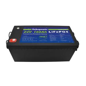 Bms 24v Lifepo4 Battery Manufacturer Large Capacity 2000 Cycles