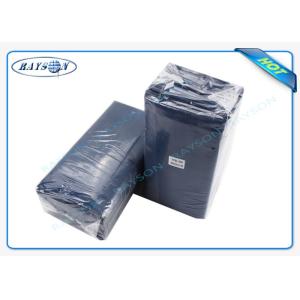 China Water Proof PE Coated Disposable Bed Sheet Size 80CM x 210CM For Massage on sale